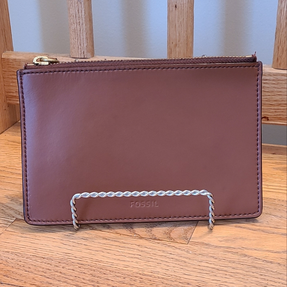 Fossil wallet/cosmetic Bag pouch